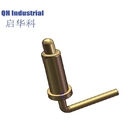 Plated Gold Pins Probe Spring PCB Welding Pogo Pin Contact Electrical Brass Copper Connector Terminal Male Female
