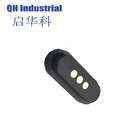 Gold Plated 12V 1A 5V 2A Male And Female Data Transmission Pogo 3 4 5 6 7 Pin Magnetic Pogo Pin Connector