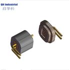 2Pin Plated Gold Mobile Solder Cup Spring Load Pin Pogo Pin Header Magnetic Connector
