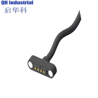 Support Customization Male And Female Laptop 4Pin Pogo Pin Cable DC Power Connector Magnetic Pogo Pin USB Connector