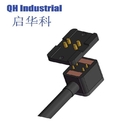 4 pin magnetic connector magnetic contact point magnet connector data cable thimble connector factory customized