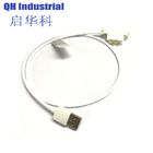 4Pin 6A Double Rows LED Strip LCD OLED Smat Home Application Device Magnetic USB Cable Charging Power Connector