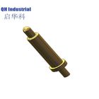 DIP 7.0mm Length Brass Mobile Phone Battery SMT DIP Double Ends Right Angle IDI Pogo Pin