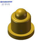 SMT 2.0mm C2700 Brass LCD Double Heads Contact Brass Pin Spring Force USB Double-Head Contact Pin