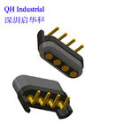 4Pin Republic Of Korea Amphenol Connector Magnetic Power Connector Magnetic Pogo Pin To Usb