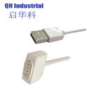 4Pin United Emirates Intercom Connector Magnetic Usb Connector Spring Loaded Pogo Pin Connector