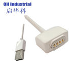4Pin South Africa Outlet Connector Magnetic Pogo Pin Usb Connector Magnetic Spring Loaded Connector