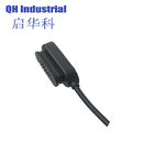 5Pin Switzerland Ce Standard Female Connector Magnetic Pogo Pin Connector Magnetic Pogo Pin Cable Connector