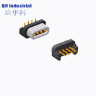 2.54mm Pitch 4Pin  Male Female 2Amp 500gf Magnetic Charger Connectors