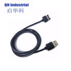 4Pin 2.54mm Pitch 1A 2A 3A Male Female Magnetic Pogo Pin Cable Connectors with USB