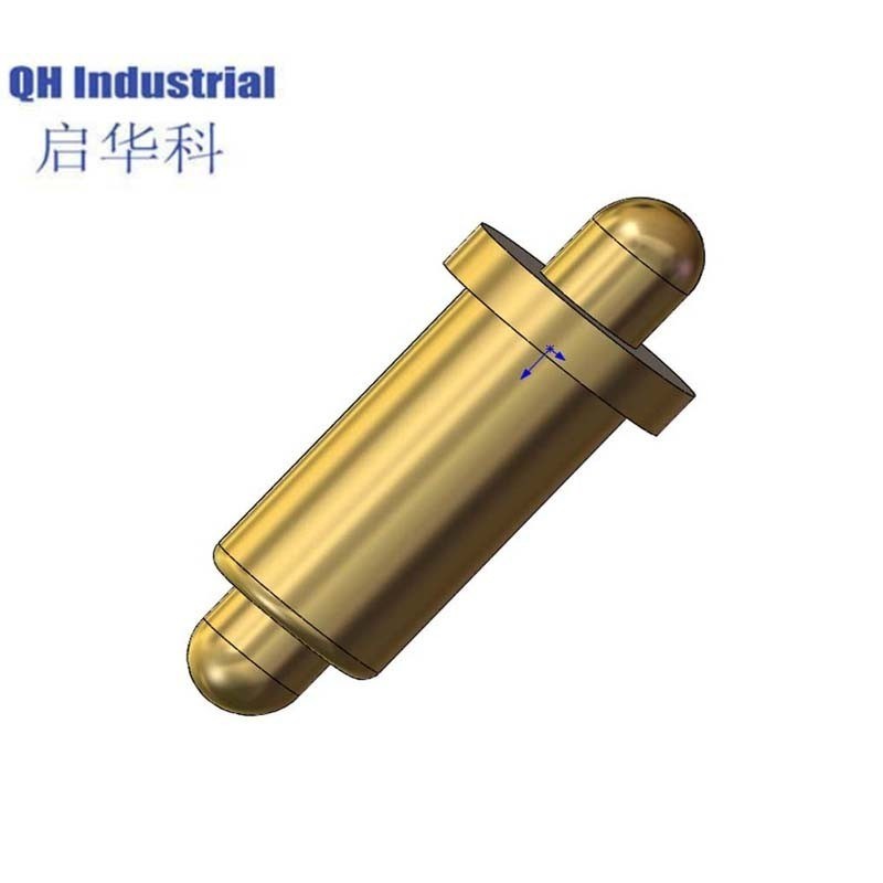 Custom Brass Female And Male Spring Contact Loaded Pogo Pin Connector ...