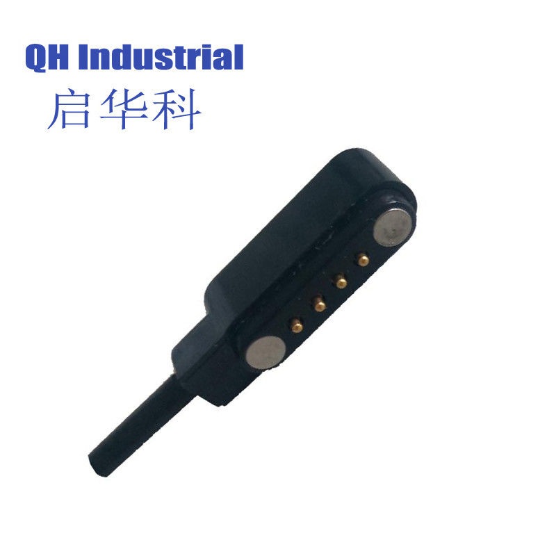 5Pin Male 1A 2A 3A 4A 5A Current Rate Smart Watch Electronical Cigarret PCB Connector Magnetic Pogo Pin Connector
