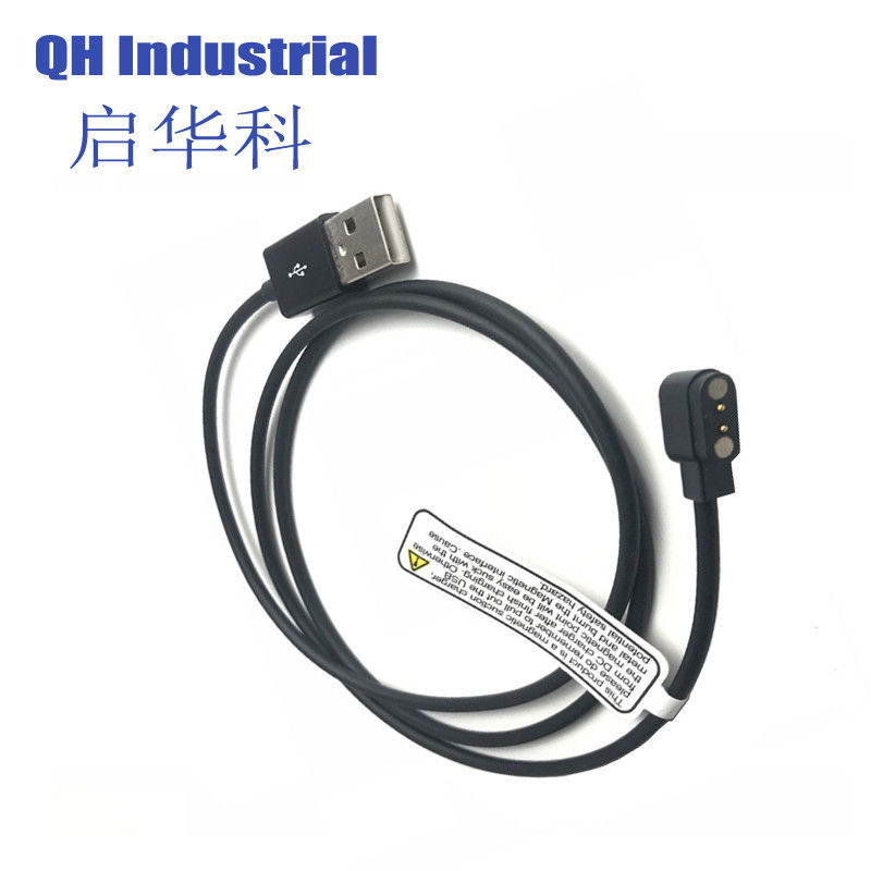 2Pin 2.84mm RoHS Standard DVD Connector Pogo Pin RoHS Standard For PCB Magnetic Laptop Power Connector