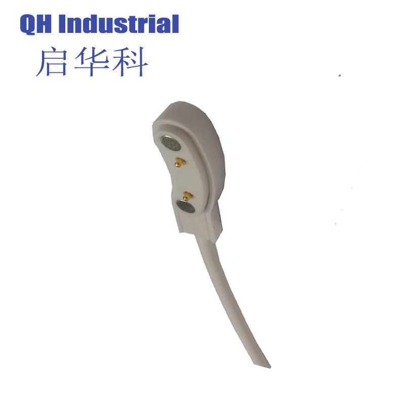 2Pin Plating Ni Idi Right Angle Type Pogo Pin Magnetic Cable Connectors Hiqh Gf Spring Led Vertical Type Pin Pogo