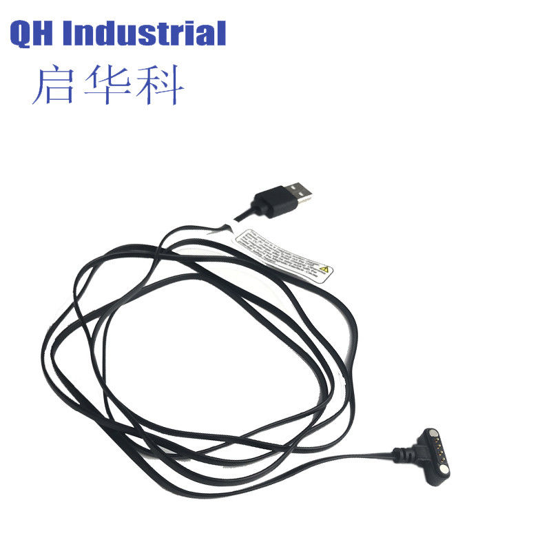 4pin 2.54mm Pitch Netherlands ISO RoHS REACH Earphone Connector magnetic pogo pin connector