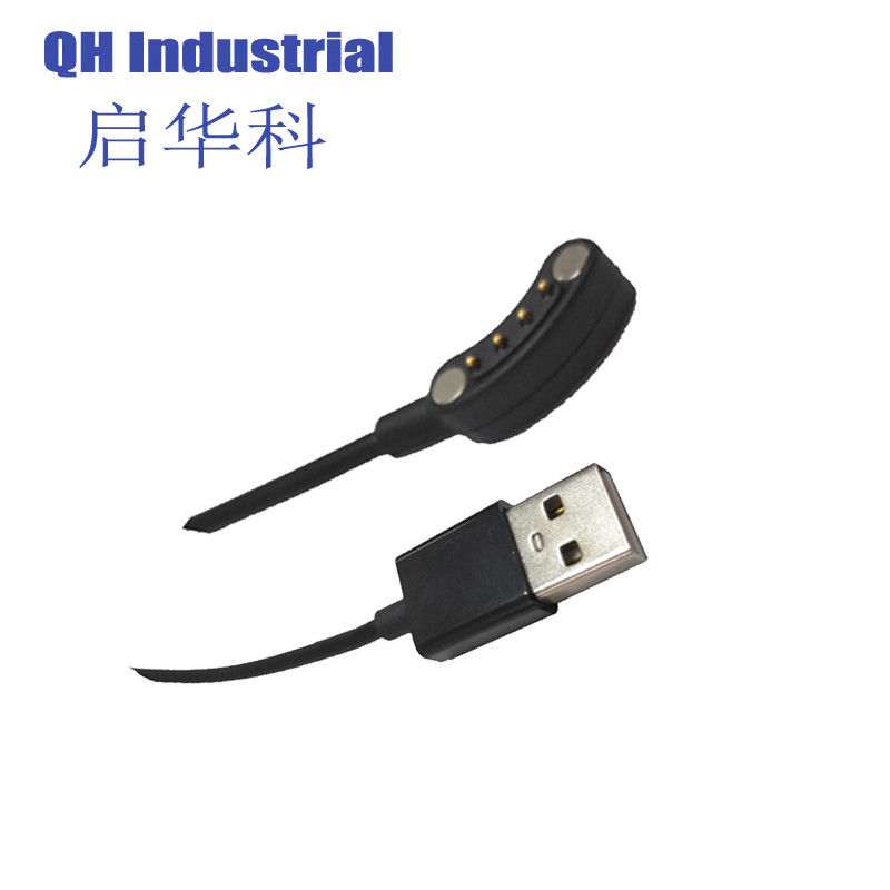 4Pin Arc Russian Federation Short Electronic Products Double End Pin Magnetic Power Connectors