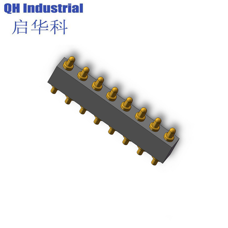 8Pin Bulgaria Telecom Connector Magnetic spring loaded pin Usb ...