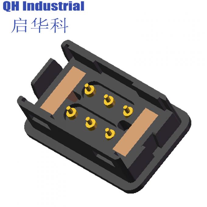 6Pin Male Female 1A 2A 3A House-hold Application Device Smart  Device Magnetic Pogo Pin Charging Power Connector