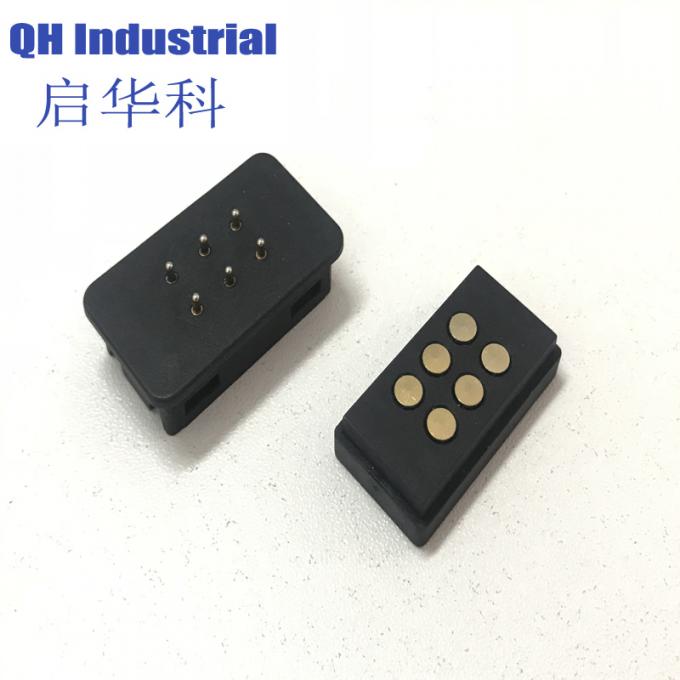 6Pin Male Female 1A 2A 3A House-hold Application Device Smart  Device Magnetic Pogo Pin Charging Power Connector