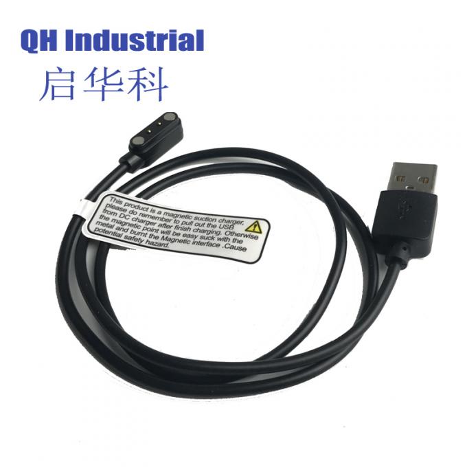 2Pin 4.0mm Pitch without Positioning Point 1mm 2mm 3mm 4mm Male Smart Watch Smart Device Magnetic Power USB Connector