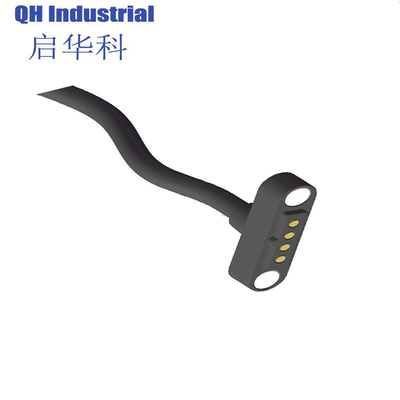 Support Customization Male And Female Laptop 4Pin Pogo Pin Cable DC Power Connector Magnetic Pogo Pin USB Connector