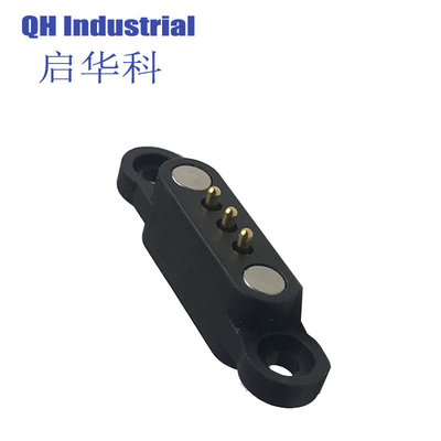Wholesale Customizable Pitch 2.54mm 3 Pogo Pin Connector Industry Equipment Wearable Device Pogo Pin Magnetic Connector