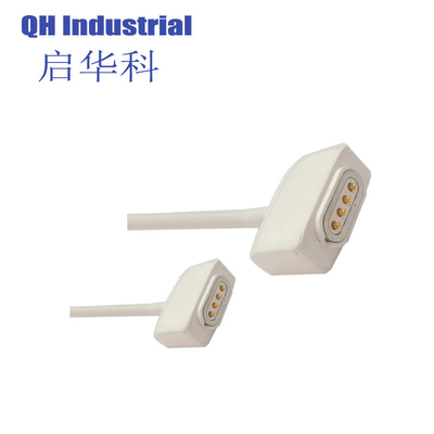 CE RoHs 1A 2A Pogo Pin Charger Magnetic Charging Cable for Smart Watch 2.84mm 4.0mm 7.62mm Opposite Pogo Charger