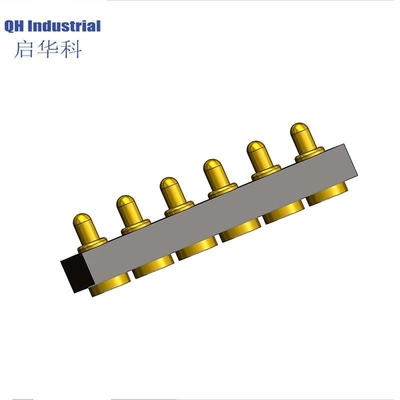 Italian American Pogo Pin Pcb Smt DIP Type File Ul Gold Plating Industrial Electrical Connectors For Sale