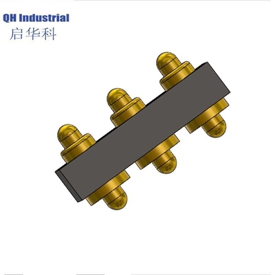 Manufacturer 3pin connector  charging pogopin spring pin male and female seat antenna thimble test probe charging pin