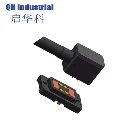High Quality 1m 2m 3m Usb 4 Pin Magnetic Pogo Pin Connector Fast Charging Cable For Children Phone Watch