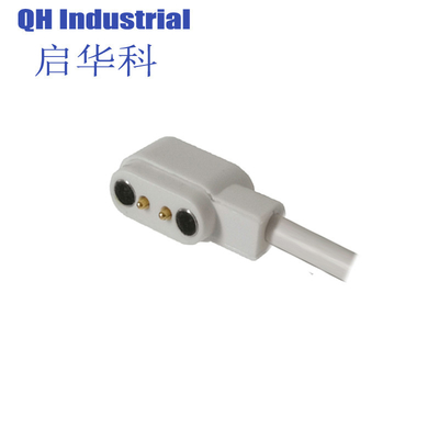 Factory customized 2 3 4 5pin pogo pin magnetic cable pitch smart watch USB magnetic male and female charging cable
