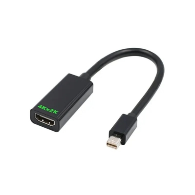Stock for Hot selling 4K MINI DP TO HDMI Cable Mini Displayport To HDMI-compatible Cable 4k 1080P TV Projector Projetor DP 1.4 Display Port Converter