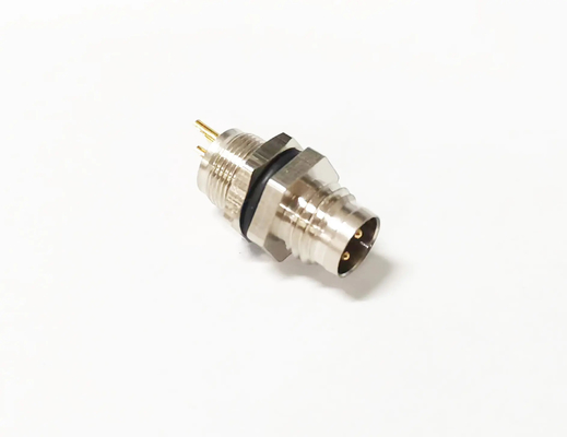 Industrial M12 3 4 5 6 8 12 17 Pin Connector Male Female Plug Socket Straight Overmolded Circular Connector Connectors Product