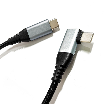 Hot Selling Nylon Braided Electrical Cable Phone C-type to C-type Cable type-c Suitable for Phone Tablet Computer Power Bank