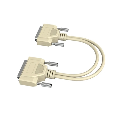 Factory Direct DB25 Serial Data Cable Male to Male Computer Wire with Copper Conductor Insulation Parallel Port Printing Desktop TV Cable