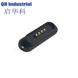 4Pin 2.0mm Pitch I Shape Waterproof Smart Homgapplication Device Magnetic Pogo Pin Charger Cable USB Connector