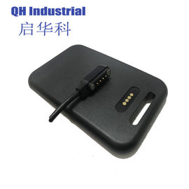 4Pin 2.54mm Pitch I Shape Precision Amphenol Connector magnetic spring loaded Magnetic Pogo Pin Charger Cable Connector
