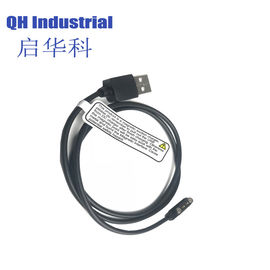 2Pin SMD Dip SMT Right Angle Rolling Solder Cup Power Connector magnetic power connector