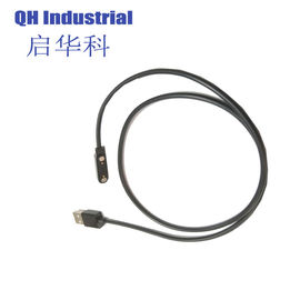2Pin 10.2 mm Pitch Salt Spray 48H Mobile 90 Degree Bend Pogo Pin Flat Pogo Pin Magnetic Pogo Pin Charger