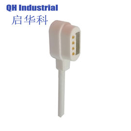 4Pin South Africa Rohs Standard Lcd Solder Cup Spring Load Pin Magnetic Charging Connectors
