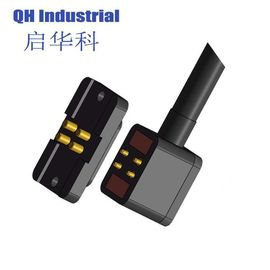 4Pin Argentina Amphenol Connector Magnetic Spring Loaded Connector Magnetic Pogo Pin Connector