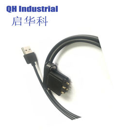4Pin Greece Telecom Connector 4Pin Pogo Pin Magnetic Connector 4Pin Pogo Pin Magnetic Connector