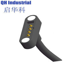 4Pin Ukraine Telecom Connector spring loaded pin Magnetic Connector 4Pin spring loaded pin Magnetic Connector