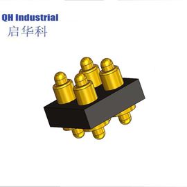 4Pin Denmark Hiqh Recycling Connector Magnetic Power Connector spring loaded pin Connector For Smart Watch