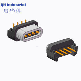 4Pin 2.54mm Pitch Male and Female 2Amp Spring Force 600gf Magnetic Pogo Pin Connector
