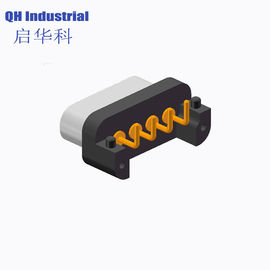 4Pin 2.54mm Pitch Male and Female 2Amp 600gf Magnetic Pogo Pin Connector