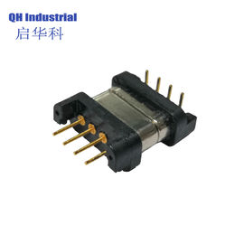 2.54mm Pitch 4Pin  Male Female 2Amp 500gf Magnetic Charger Connectors