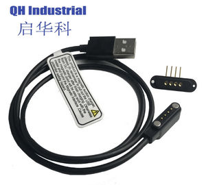4pin 2.54mm Pitch Charging Connector Male & Female Connectors Female Connector Spain 4pin pogo pin magnetic connector