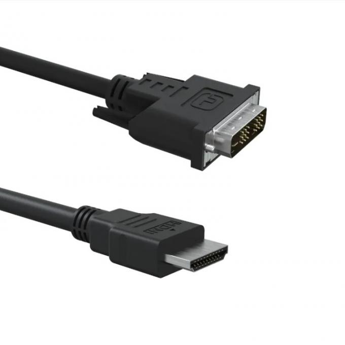 New Cable High Quality 18+1 Connector Pin Pro Cable DVI To Hd-mi Audio And Video DVI Cable Television Computer Laptop TV 1